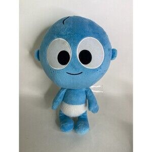 BabyFirst TV Blue GooGoo Giggle Plush Stuffed Toy Boy Doll with Sound Baby First